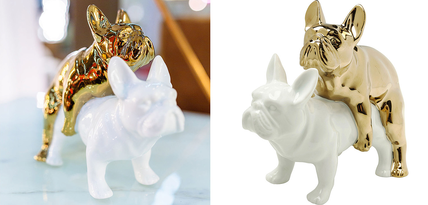 Статуэтка Bulldog Lovers Статуэтка Bulldog Lovers - Loft-Concept в Липецке