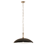 Подвесной светильник с широким куполообразным плафоном Kichler варинант исполнения - 2 | Loft Concept в Липецке