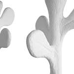 Люстра с белым каркасом и тканевыми абажурами Natural Stems варинант исполнения - 2 | Loft Concept в Липецке