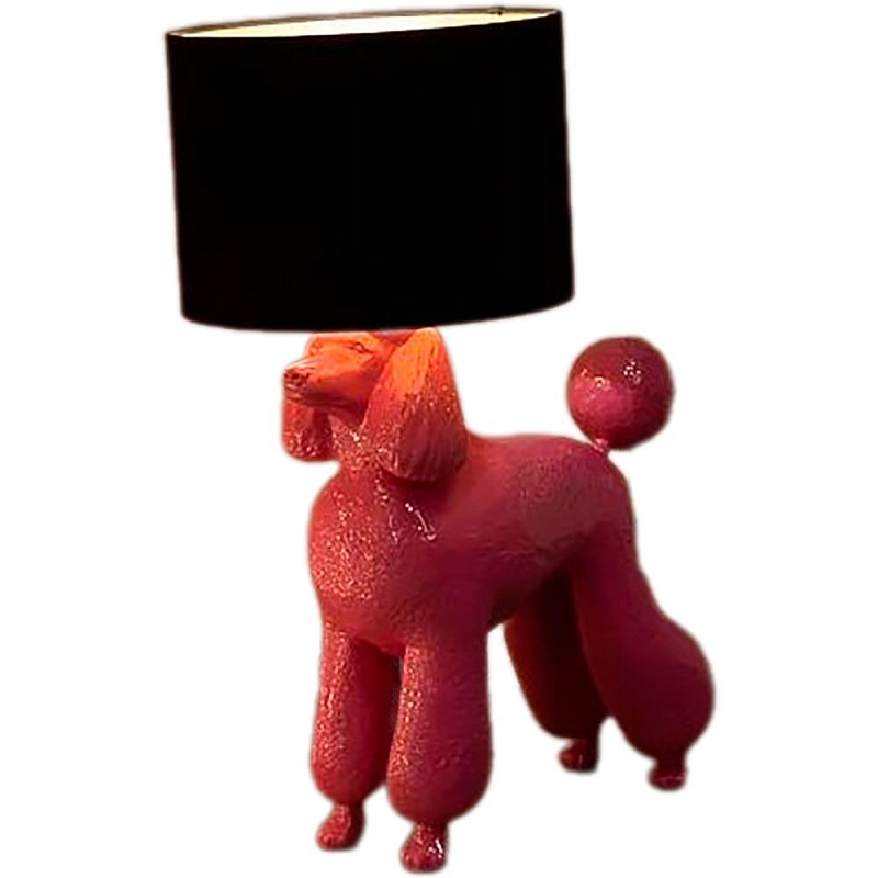 Лампа COLLECTION OF DOGS с абажуром Пудель Белый Черный Красный Золотой Серебряный Лампа COLLECTION OF DOGS с абажуром Пудель Белый Черный Красный Золотой Серебряный в Липецке | Loft Concept