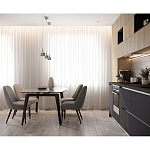 Прямая кухня с фасадом под дерево Maurice Kitchen Set варинант исполнения - 2 | Loft Concept в Липецке