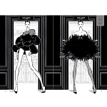 Megan Hess. Elegance варинант исполнения - 5 | Loft Concept в Липецке