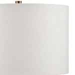 Настольная лампа с фактурным основанием с сочетании белого и зеленого цветов Festoon варинант исполнения - 2 | Loft Concept в Липецке