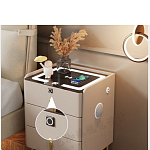 Умная прикроватная тумбочка c зарядкой для телефона Smart Furniture варинант исполнения - 4 | Loft Concept в Липецке