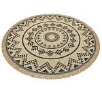 Ковер круглый из комбинированного состава Fantasy варинант исполнения - 3 | Loft Concept в Липецке