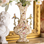 Ваза из фарфора с бронзовыми вставками Eden Garden варинант исполнения - 8 | Loft Concept в Липецке