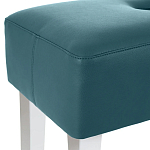 Мягкий пуф на белых ножках Winton Pouf варинант исполнения - 8 | Loft Concept в Липецке