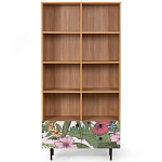 Широкий стеллаж с принтом Elise Rack варинант исполнения - 10 | Loft Concept в Липецке