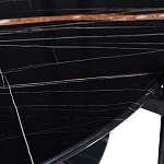 Стол журнальный круглый черный с полкой Inherence варинант исполнения - 3 | Loft Concept в Липецке