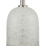 Настольная лампа с высоким тканевым абажуром Cracked Base варинант исполнения - 1 | Loft Concept в Липецке