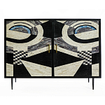 Буфет в гостиную с инкрустацией  Bone Inlay sideboard - 2 doors варинант исполнения - 1 | Loft Concept в Липецке