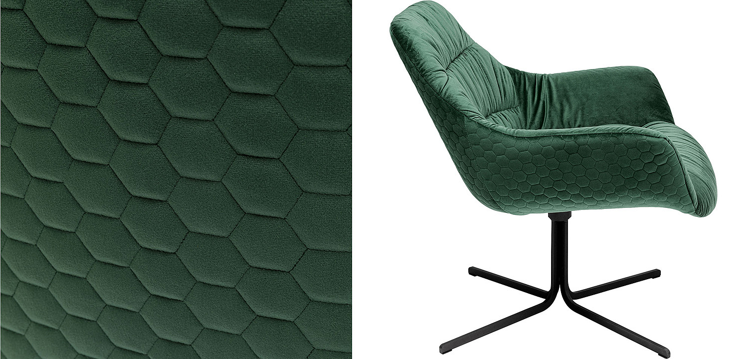 Кресло вращающееся Green Honeycomb - Loft-Concept в Липецке