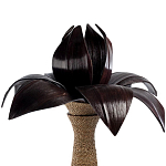 Настольная лампа черная INDONESIAN LAMPS варинант исполнения - 2 | Loft Concept в Липецке