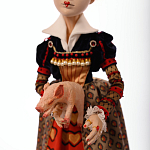 Авторская кукла Красная Королева Iracebeth of Crims варинант исполнения - 4 | Loft Concept в Липецке