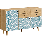 Буфет с принтом на дверцах Elise Cupboard варинант исполнения - 7 | Loft Concept в Липецке