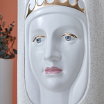 Ваза с золотисто-белыми фрагментами Faces of Imagination варинант исполнения - 8 | Loft Concept в Липецке