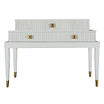 Премиальная Консоль с тремя ящиками Elsa Dreams White варинант исполнения - 4 | Loft Concept в Липецке