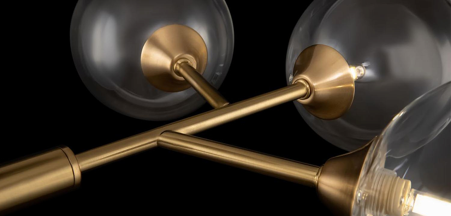 Потолочная люстра Gallotti & Radice Bronze 6 Потолочная люстра Gallotti & Radice Bronze 6 - Loft-Concept в Липецке