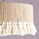 Люстра круглая плетеная с кисточками Solar Glow варинант исполнения - 7 | Loft Concept в Липецке