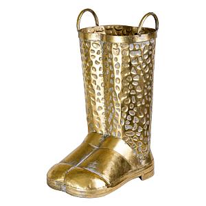 Ваза в форме сапог с рельефной текстурой и ручками Vase Boot