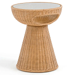 Приставной стол из ротанга Rattany варинант исполнения - 1 | Loft Concept в Липецке