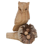 Статуэтка из дерева сова Animals of the World варинант исполнения - 3 | Loft Concept в Липецке
