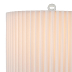 Настольная лампа с прозрачным корпусом и фактурным абажуром Charm and Luxury варинант исполнения - 2 | Loft Concept в Липецке