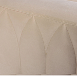 Кресло велюровое бежевое Cubic Silhouette варинант исполнения - 5 | Loft Concept в Липецке