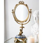 Настольное зеркало в бронзовой рамке Eden Garden варинант исполнения - 4 | Loft Concept в Липецке