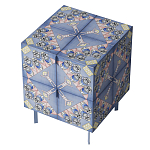 Тумба Short Ufo Blue варинант исполнения - 3 | Loft Concept в Липецке