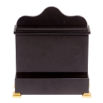 Часы настольные из натурального камня Нефрит с декором в виде Кариатиды Caryatid Stone Clock варинант исполнения - 3 | Loft Concept в Липецке