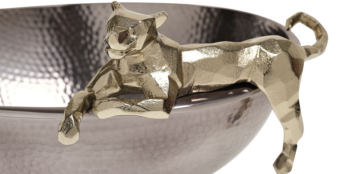Блюдо Gold Jaguar Блюдо Gold Jaguar - Loft-Concept в Липецке