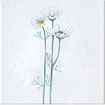 Плитка с узором Ромашки варинант исполнения - 2 | Loft Concept в Липецке