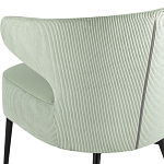 Современное мягкое кресло на металлических ножках Rakush Pistachio варинант исполнения - 7 | Loft Concept в Липецке