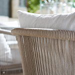 Кресло уличное Bonnie Beige Chair варинант исполнения - 9 | Loft Concept в Липецке