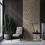 Гипсовая 3D панель с принтографией PM-45 варинант исполнения - 1 | Loft Concept в Липецке