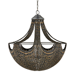 Люстра в форме колокола с декором из тонких железных нитей Jagged Pattern варинант исполнения - 4 | Loft Concept в Липецке