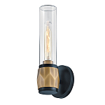 Бра для ванных комнат с прозрачным стеклянным плафоном в форме цилиндра Hinkley варинант исполнения - 12 | Loft Concept в Липецке