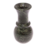 Ваза декоративная для цветов из камня змеевик Vase Serpentine варинант исполнения - 2 | Loft Concept в Липецке