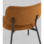 Кресло лаунж Jamie букле горчичный варинант исполнения - 3 | Loft Concept в Липецке