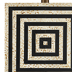 Настольная лампа с квадратным основанием и прямоугольным абажуром Neat Lines варинант исполнения - 1 | Loft Concept в Липецке