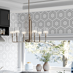  Люстра с прозрачными рифлеными цилиндрическими плафонами Kichler варинант исполнения - 27 | Loft Concept в Липецке