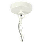 Люстра декорированная белыми деревянными бусинами White Wooden Beads Chandelier варинант исполнения - 3 | Loft Concept в Липецке