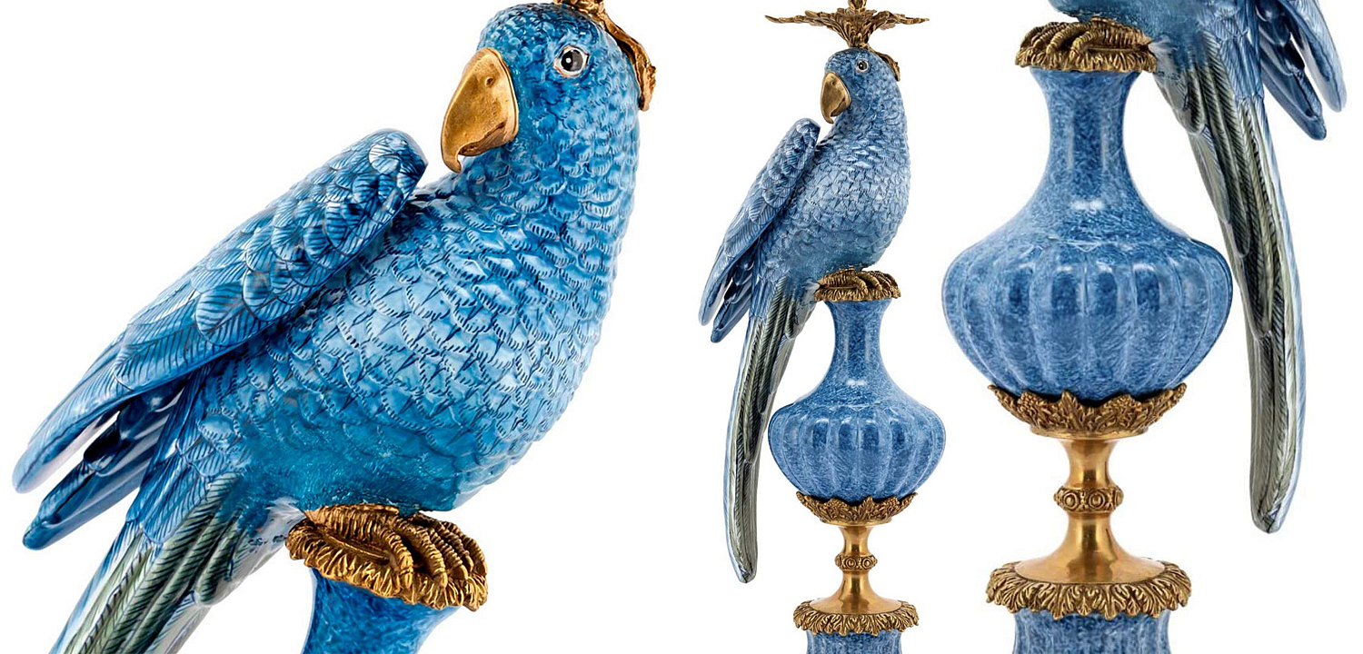 Подсвечник Abhika Candlen Parrot Atlantide Подсвечник Abhika Candlen Parrot Atlantide - Loft-Concept в Липецке