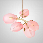 Дизайнерский Светильник Lilly Pink Tulip Lamp розовый плафон  варинант исполнения - 5 | Loft Concept в Липецке