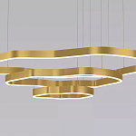 Люстра подвесная с 3-мя ассиметричными светодиодными лампами Golden Current варинант исполнения - 3 | Loft Concept в Липецке