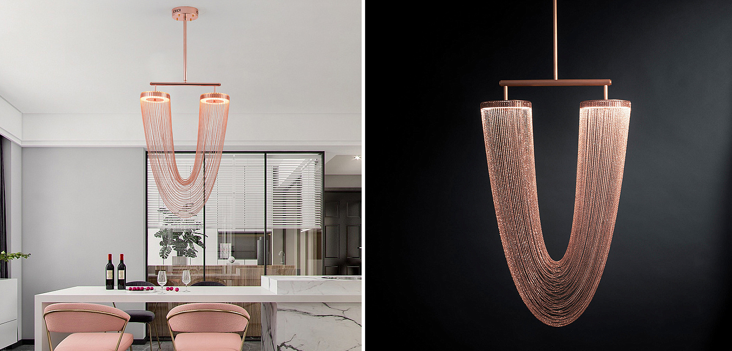 Люстра Otero Copper Larose Guyon Люстра Otero Copper Larose Guyon - Loft-Concept в Липецке