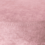 Банкетка круглая пыльно-розовый велюр на 4-х металлических ножках золотого цвета SANJAY варинант исполнения - 4 | Loft Concept в Липецке