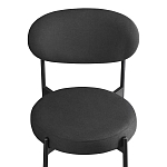 Стул мягкий Alfie Chair черный варинант исполнения - 5 | Loft Concept в Липецке