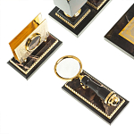 Настольный письменный набор из яшмы и долерита в подарочной упаковке Manager Organizer варинант исполнения - 7 | Loft Concept в Липецке